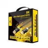 Cabo HDMI GEMBIRD CCBP-HDMI8K-AOC-20M, 20 m, HDMI 2.1, 48 Gbit/s, Type-A banhado a ouro, preto
