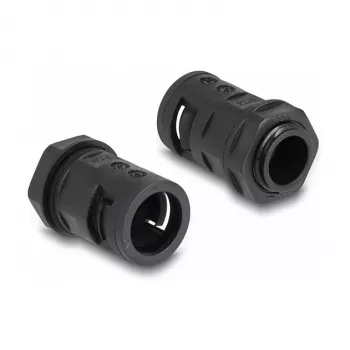 Manga para cabos DeLOCK 60463 preto plástico 15,8 mm x 2 m
