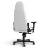 Cadeira de escritório noblechairs NBL-ICN-PU-WED assento acolchoado encosto acolchoado branca