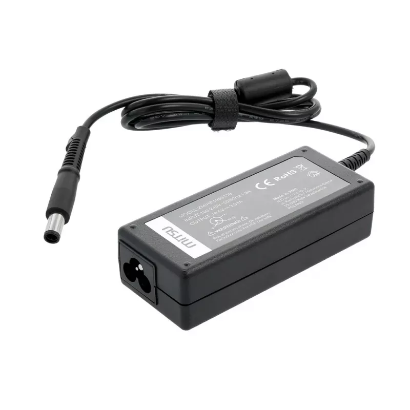 Fonte de alimentação MITSU HP 19,5 V 3,33 A para portáteis — saída 19,5 V, 3,33 A
