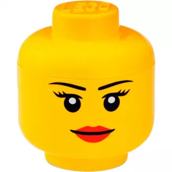 Cabeça de armazenamento LEGO Copenhagen R.C. menina, pequena | RC40311725 (RC40311725)