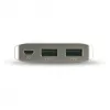 Bateria portátil RealPower PB-8000, 8000 mAh