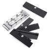 Conjunto de dissipadores RAM BitsPower BP-RAMS44PS-DRGB transparente ARGB, 8 unid.
