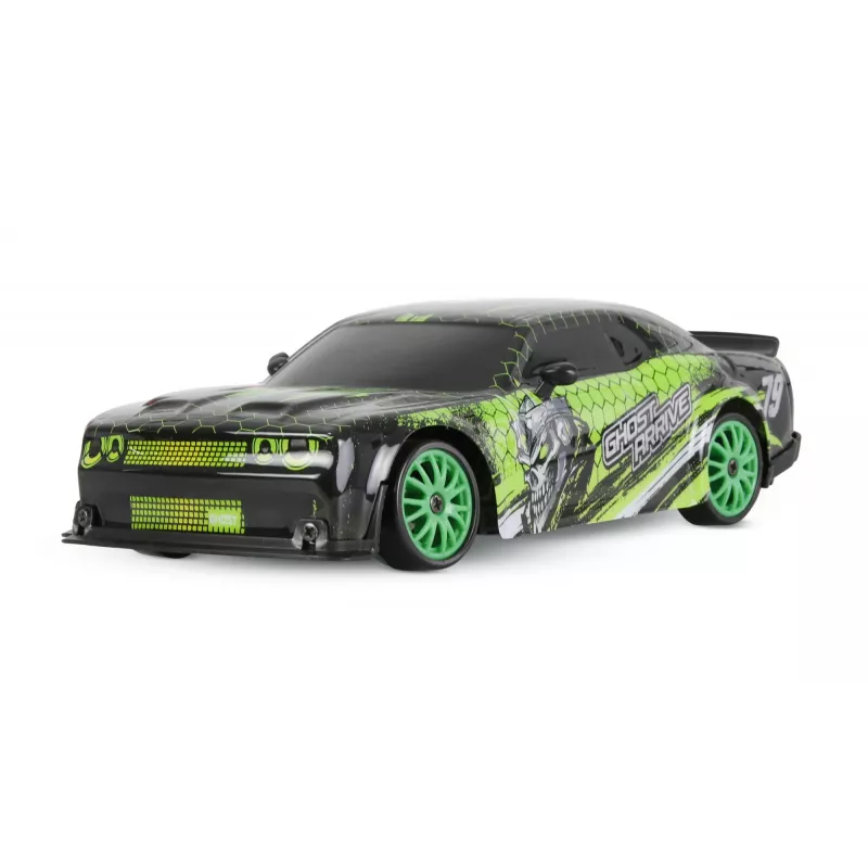Amewi 21132 Drift Sport Muscle Car 4WD 1:24 RTR, verde, 6+