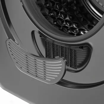Máquina de secar roupa GreenBlue GB415, secador doméstico compacto, capacidade de 3 kg, 830 W, tambor 260×460 mm, cinzento