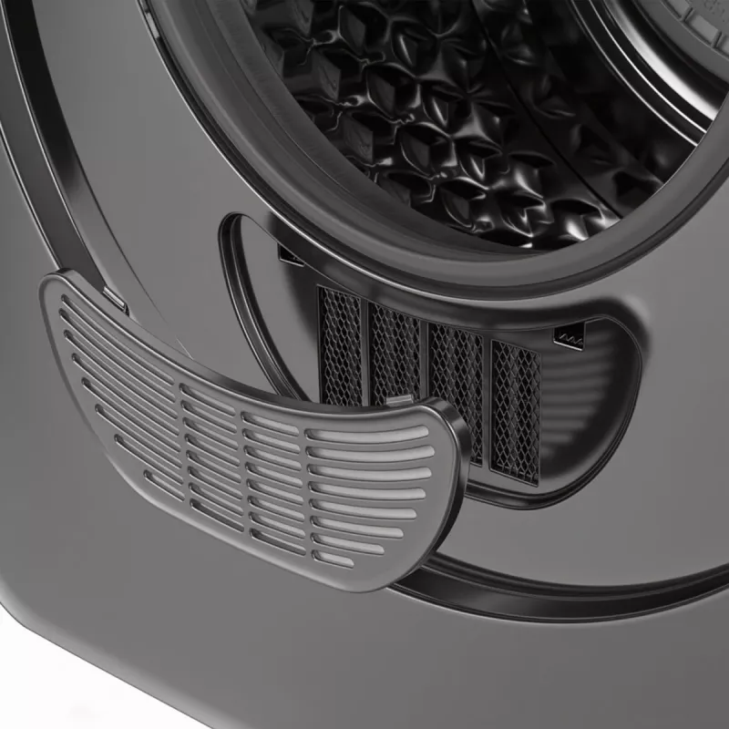 Máquina de secar roupa GreenBlue GB415, secador doméstico compacto, capacidade de 3 kg, 830 W, tambor 260×460 mm, cinzento