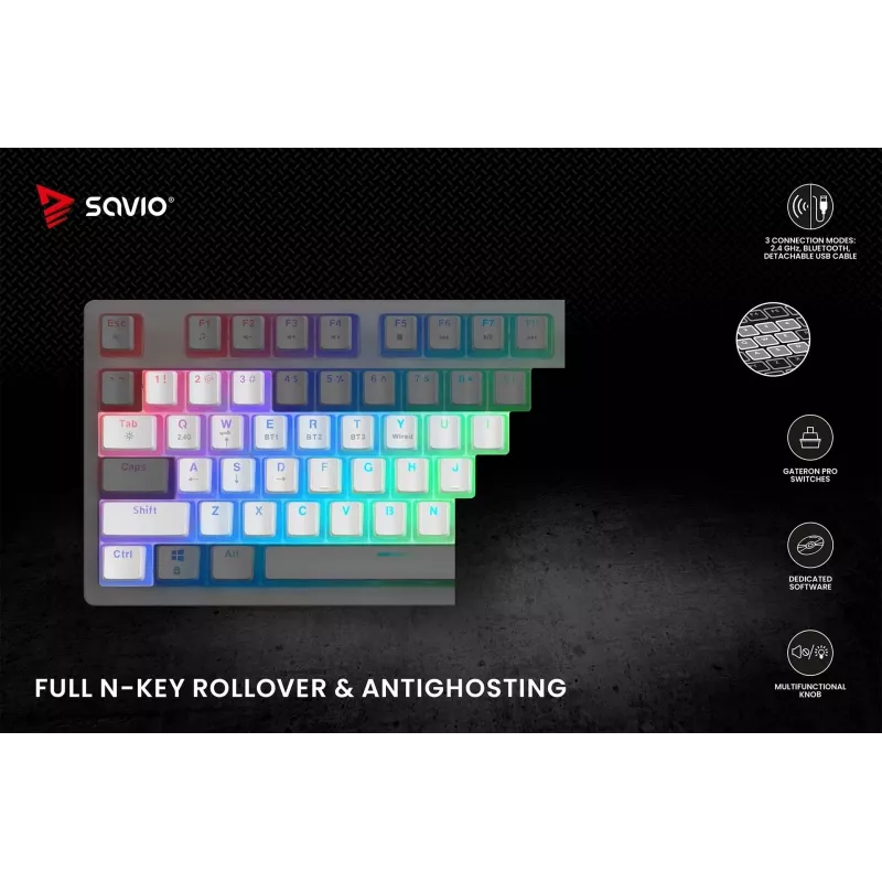Teclado MECHANICAL SAVIO