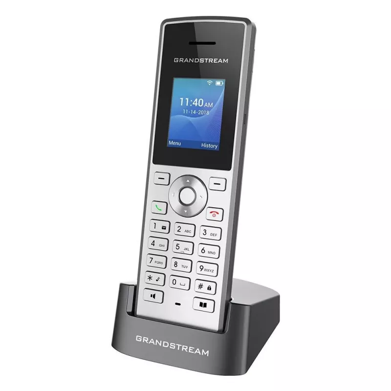 Grandstream Networks WP810 telefone IP preto. Metallic 2 linhas TFT Wi-Fi