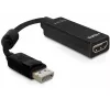 Adaptador de cabo de vídeo DELOCK 61849 0,125 m DisplayPort para HDMI
