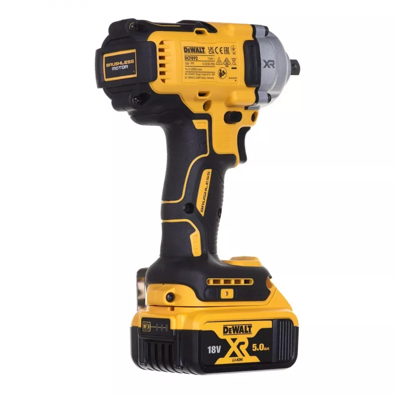 Chave de impacto DeWalt DCF892P2T-QW