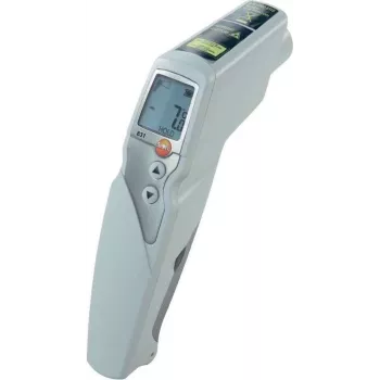 TESTO 831 Termómetro de infravermelhos, termómetro IR, ótica 30:1, intervalo de medição -30 a +210 °C (0560 8316)
