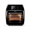 Fritadeira de ar quente Black & Decker BXAFO1200E — 12 L, 1700 W, controlo tátil, 40–200°C, espeto rotativo, assar e fritar