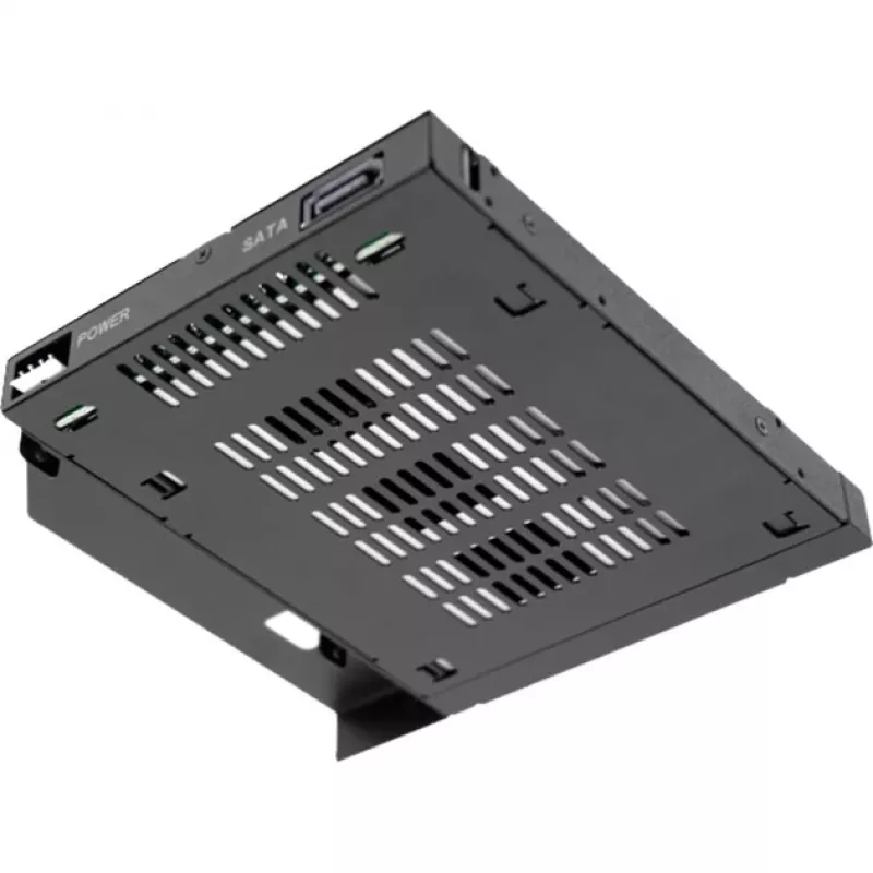ICY Dock ToughArmor MB411SPO-B - Adaptador de baía de unidade - 13,30cm (5,25) Slim Line para 2.5 (13,3 cm Slim Line para 6,4 cm) - Preto (MB411SPO-B)