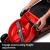Corta-relvas com propulsão EINHELL GE-CM 18/30 Li — 18V, 3,0Ah, largura de corte 30 cm, cesto de recolha 25 L