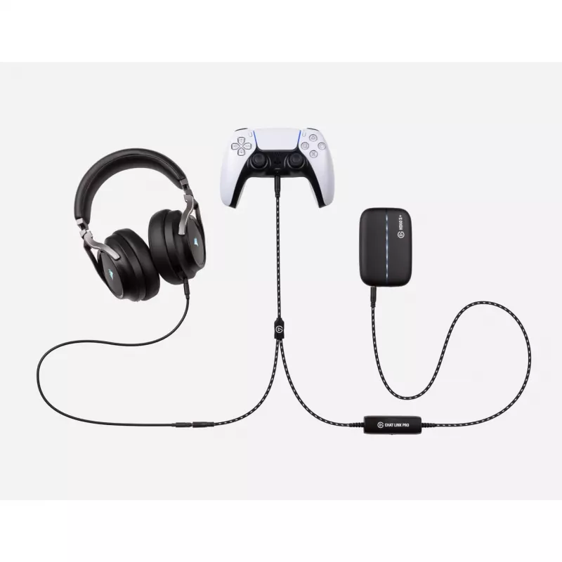 Cabo de áudio Elgato Chat Link Pro 2,5 m 3,5 mm 2 x 3,5 mm preto