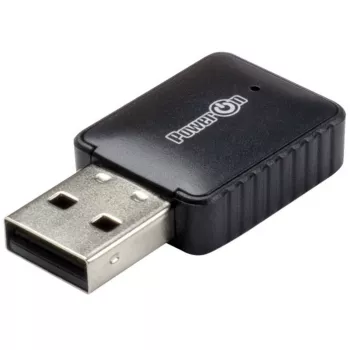 Inter-Tech DMG-07 – sem fios – USB – WLAN / Bluetooth – Wi-Fi 5 (802.11ac) – 650 Mbit/s – preto (88888146)