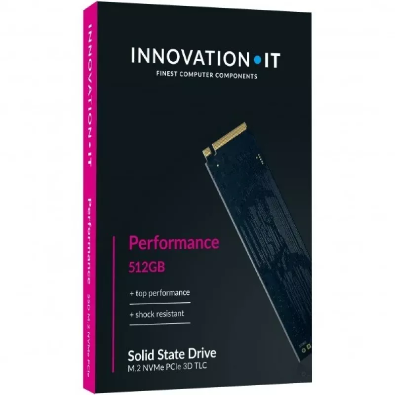 Unidade SSD InnovationIT Performance 512 GB M.2 PCIe 3.0 x4 Bulk