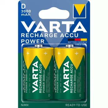 Bateria Varta VARTA RPA Ni-MH D (Mono) 3000mAh 1,2V / blister de 2 (56720 101 402)