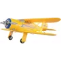 Avião RC Amewi AMXFlight Beech D17s 3D/6G RTF — amarelo, modelo pronto a voar