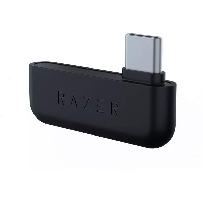 Headset Razer Kaira HyperSpeed sem fios arco de cabeça gaming USB Type-C Bluetooth branco, preto