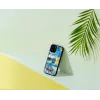 Capa de proteção iKins para Apple iPhone 12 Pro Max — azul-céu