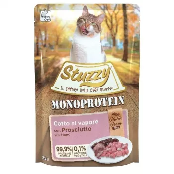 Alimento húmido para gatos Agras Pet Foods Monoprotein Presunto 85 g — Sabor a carne de porco, sem cereais, sem glúten, gatos adultos