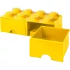 Gaveta de arrumação LEGO Brick 8 — amarelo (modelo 40061732) gaveta de arrumação para peças e componentes pequenos