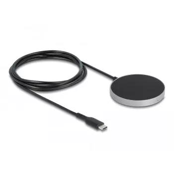 Carregador sem fios DeLOCK 66467 5W 7,5W 10W 15W estação de carregamento indutivo