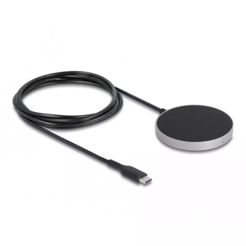 Carregador sem fios DeLOCK 66467 5W 7,5W 10W 15W estação de carregamento indutivo
