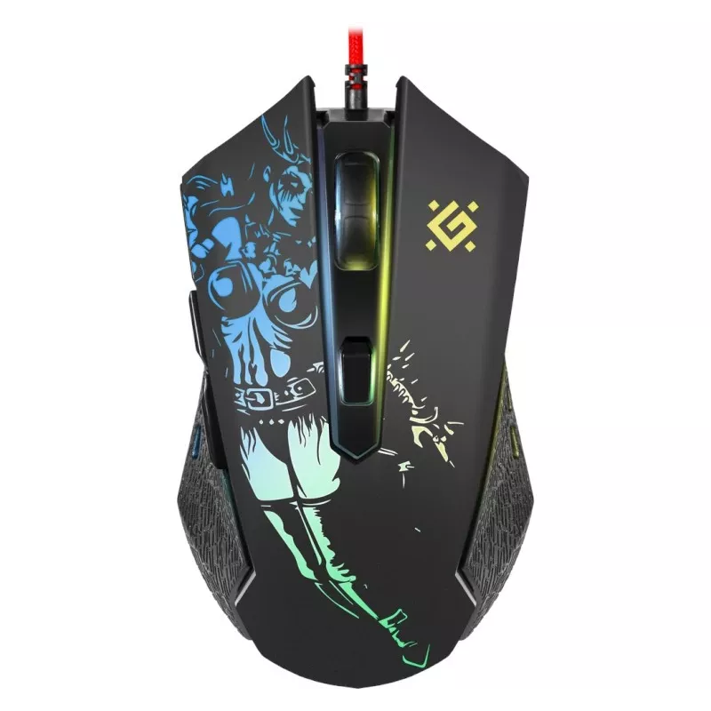 Rato gaming ótico com fios DEFENDER GM-933 SIN'SISTER 7200dpi 6P RGB