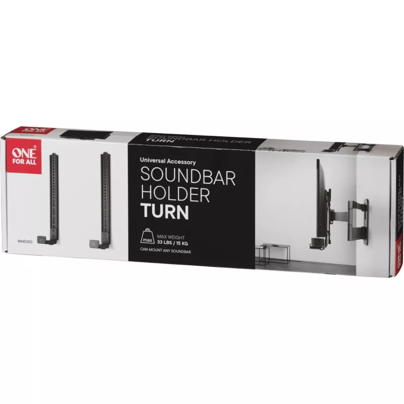 Suporte de parede One For All WM5350 Dynamic Line preto