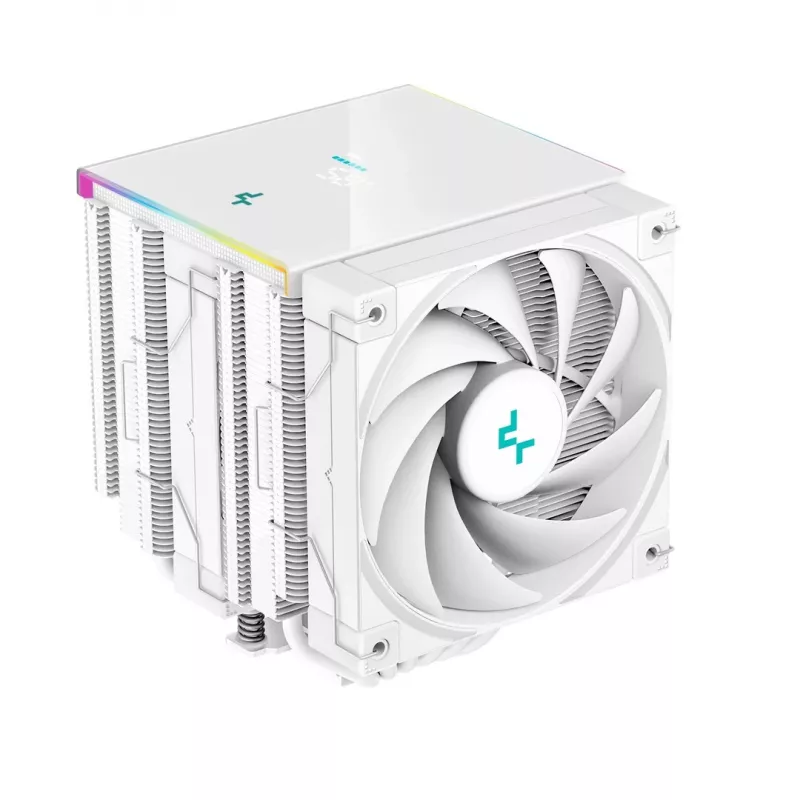 Arrefecedor de ar para processador DeepCool AK620 Digital WH 12 cm branco 1 unidade
