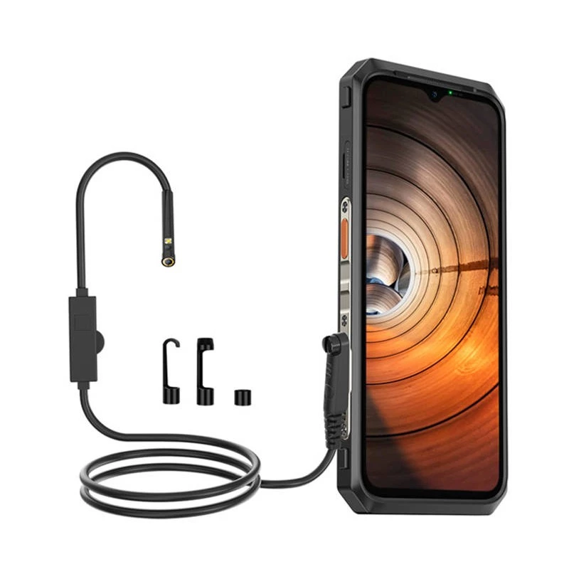 Endoscópio UleFone uSmart E02 UF-EC02 câmara 720P HD sonda 5,5 mm