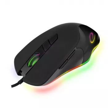 Rato ótico gaming ESPERANZA EM132 – 7 botões, 7200 DPI, RGB, para destros, USB 2.0, cabo de 1,5 m