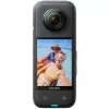Câmara de ação Insta360 X3 — 72 MP, 5K Ultra HD (5760×2880), 100 fps, CMOS, Wi‑Fi, ecrã integrado, MicroSD, 0,508 kg, preto