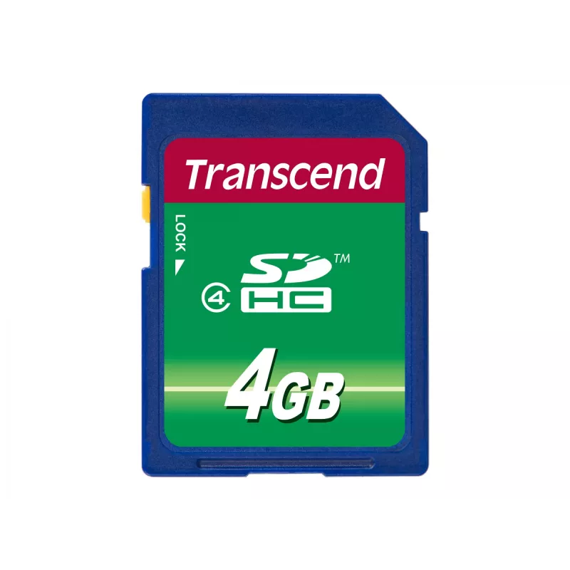 Cartão de memória Transcend 4GB SDHC TS4GSDHC4