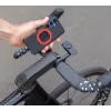 Suporte de guiador de bicicleta Quad Lock, preto