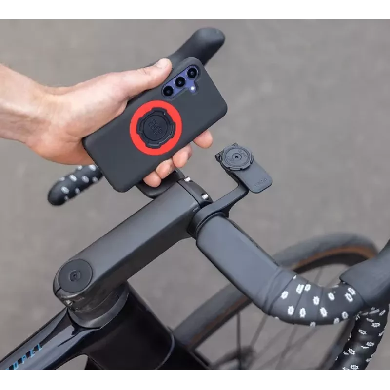 Suporte de guiador de bicicleta Quad Lock, preto