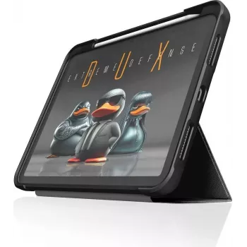 Capa STM Dux Ultra | Apple iPad 11 (2025) / iPad 10,9 (2022) | preto/transparente | STM-222-486KX-01 (STM-222-486KX-01)