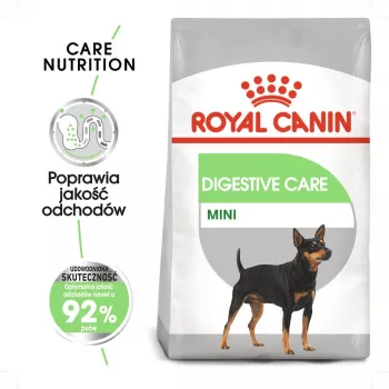 Ração seca para cães Royal Canin Mini Digestive Care 3 kg — raças pequenas, aves, adultos, apoio à digestão