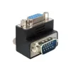Adaptador Delock VGA macho/fêmea 90° angular (65171)