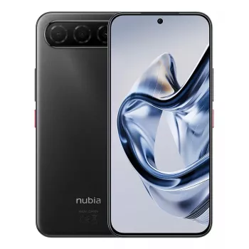 Smartphone NUBIA Air 5G — 6,78 polegadas 1224×2720, Unisoc T8300, 20 GB RAM, 256 GB, 50 MP, 5000 mAh, Dual-SIM, IP68/IP69, preto