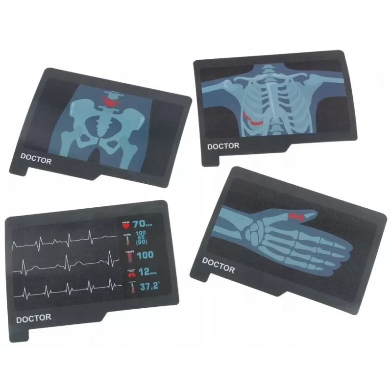 Extralink Toys conjunto de médico interativo, carrinho médico grande brinquedo