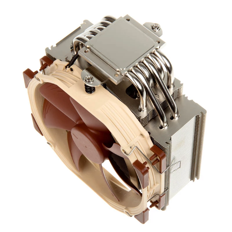 Componente de refrigeração para computador Noctua NH-U14S dissipador de processador 12 cm castanho, aço inoxidável