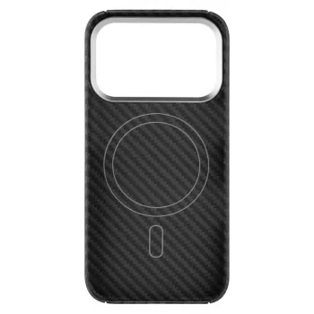 Capa MagSafe FIXED MagPure para Apple iPhone 17 – transparente, capa de proteção compatível com MagSafe