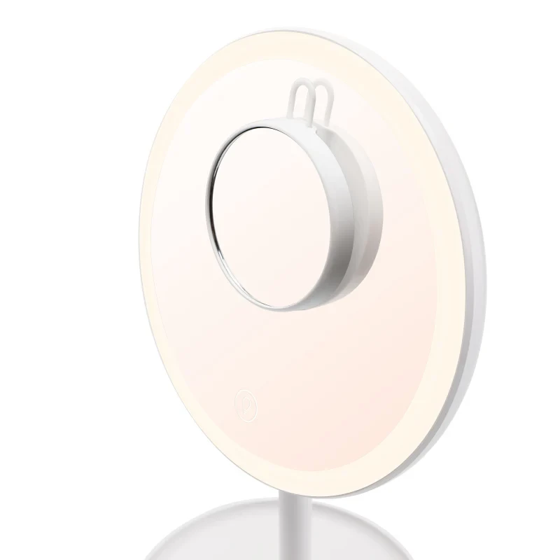Espelho de maquilhagem LED autónomo ETA Fenité redondo 20 cm, controlo tátil, USB, bateria LiPo integrada