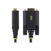 StarTech.com cabo adaptador USB para série de 2 portas de 13ft (4m), parafusos/porcas DB9 substituíveis, retenção COM, USB-A para DB9 RS232, FTDI, proteção ESD nível 4, Windows/macOS/ChromeOS/Linux – construção robusta em TPE