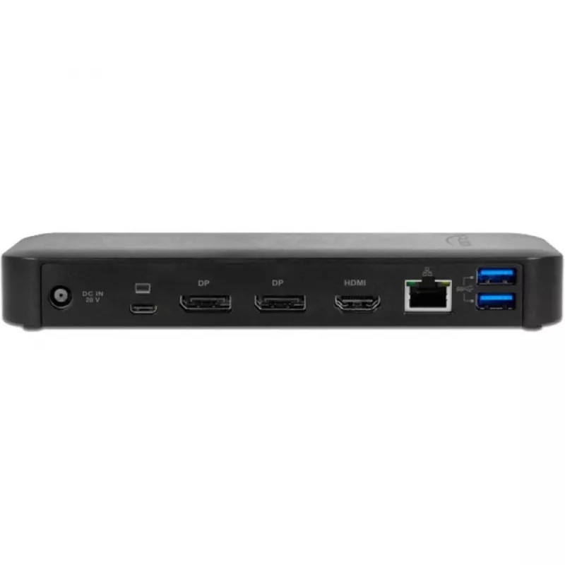 Delock USB Type-C DP 1,4 docking station 4K – docking station – USB-C 3,2 Gen 2 – HDMI, DP – 1GbE – 85 Watt (87746)