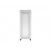 Armário rack de chão 19 polegadas LANBERG FF01-8042-23SL 42U, portas perfuradas