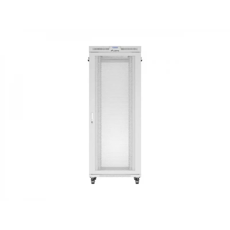 Armário rack de chão 19 polegadas LANBERG FF01-8042-23SL 42U, portas perfuradas